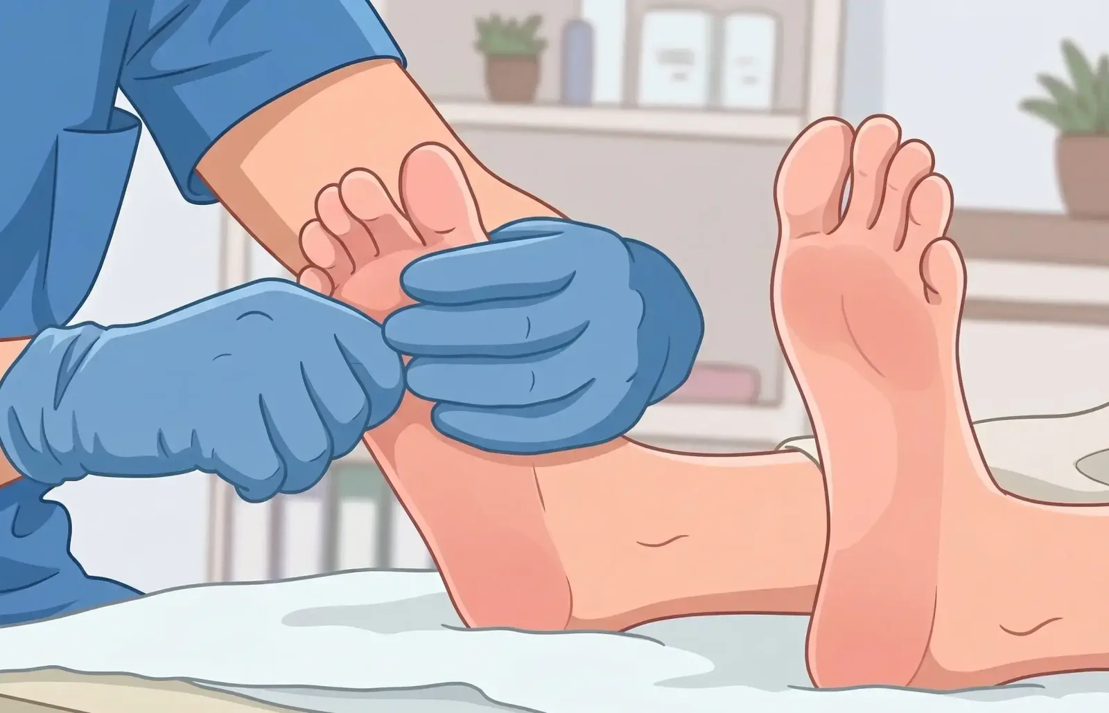 Diabetic Foot Care illustration