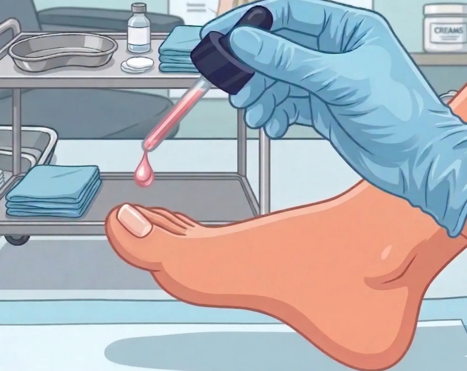 Fungal Nail Treatment illustration