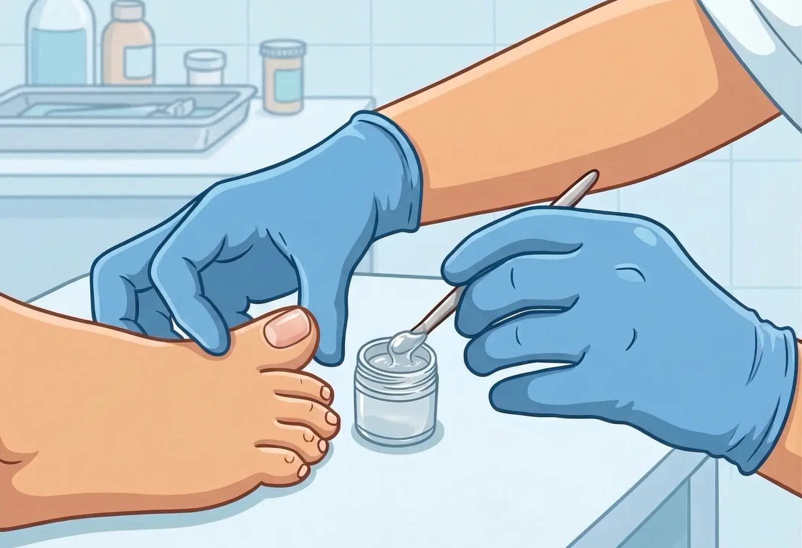 Nail Reconstruction illustration